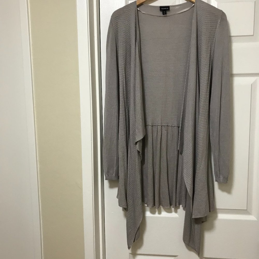Light Grey Torrid Size 0 (12) Cardigan